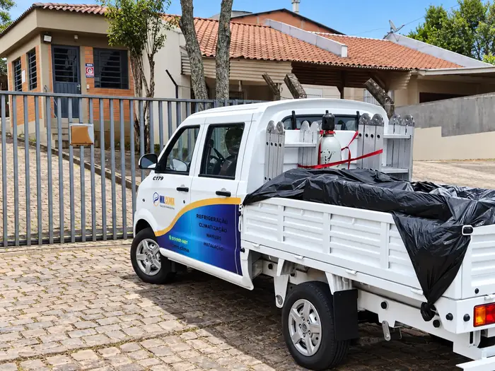 Veículo da frota Milclima